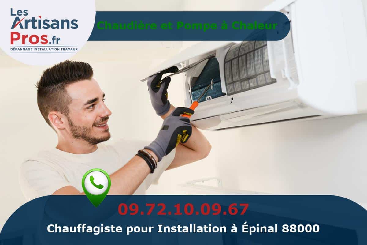 Installation de Chauffage Épinal