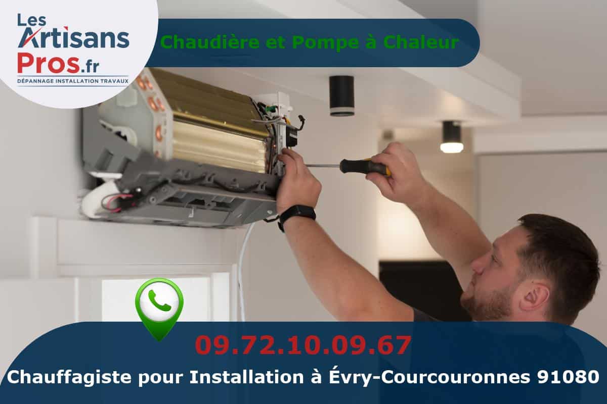 Installation de Chauffage Évry-Courcouronnes