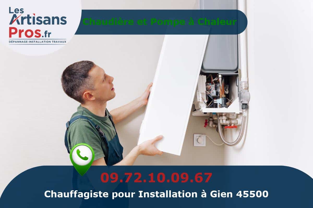 Installation de Chauffage Gien