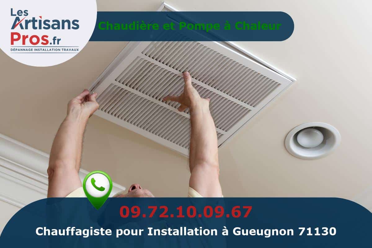 Installation de Chauffage Gueugnon