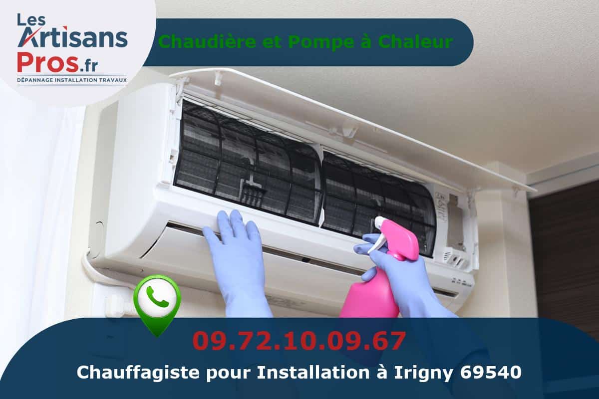 Installation de Chauffage Irigny