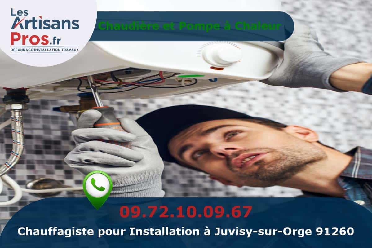 Installation de Chauffage Juvisy-sur-Orge