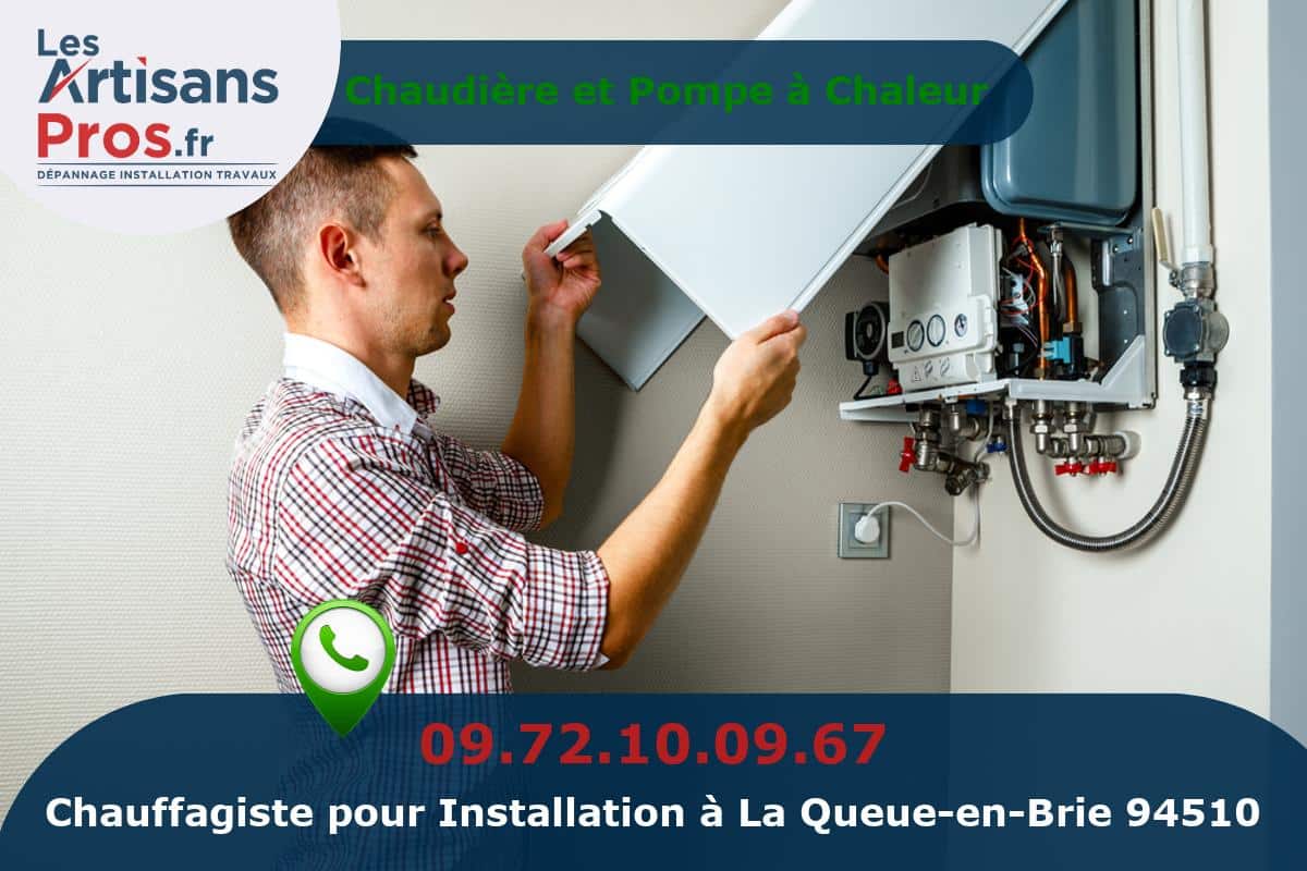 Installation de Chauffage La Queue-en-Brie