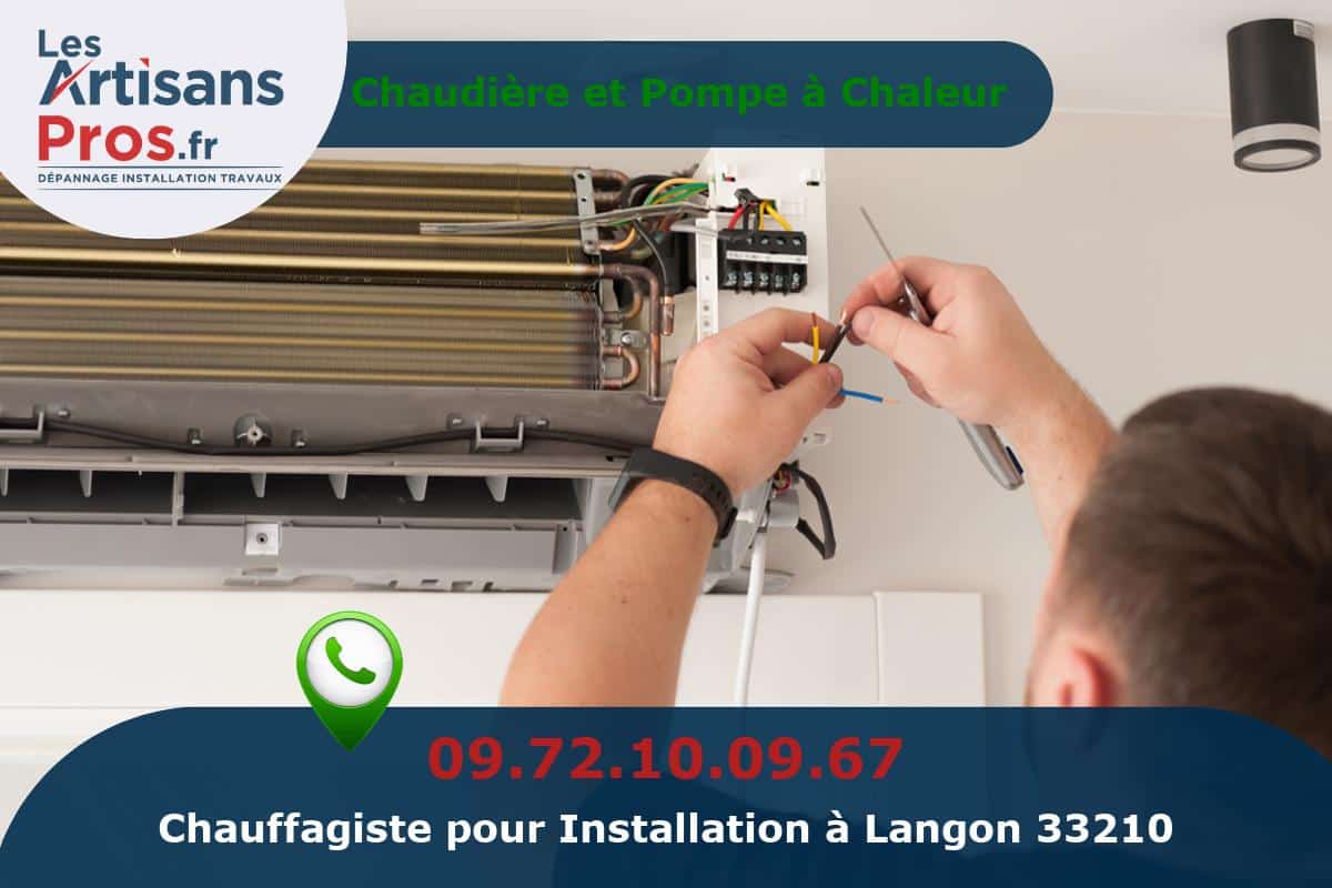 Installation de Chauffage Langon