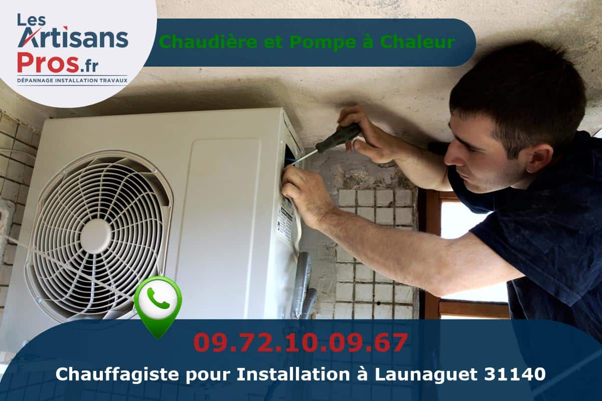 Installation de Chauffage Launaguet