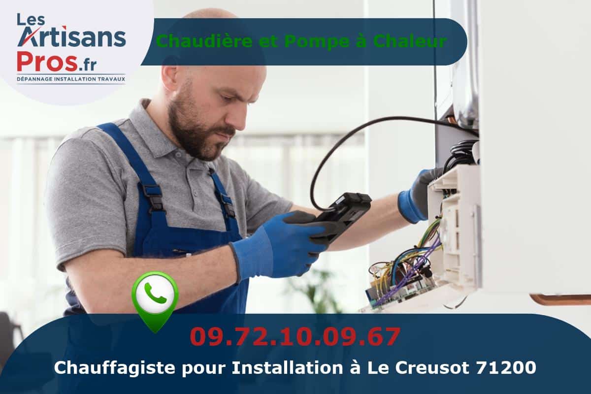 Installation de Chauffage Le Creusot