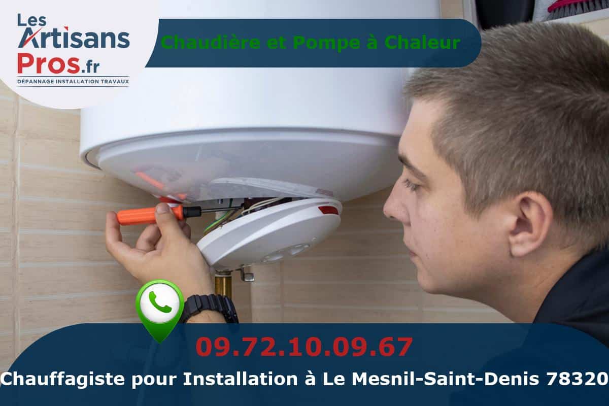 Installation de Chauffage Le Mesnil-Saint-Denis