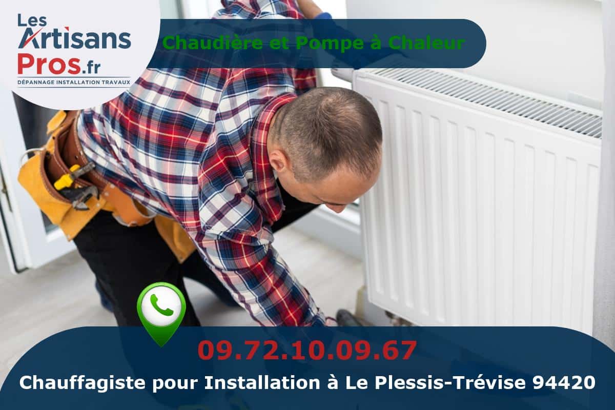 Installation de Chauffage Le Plessis-Trévise