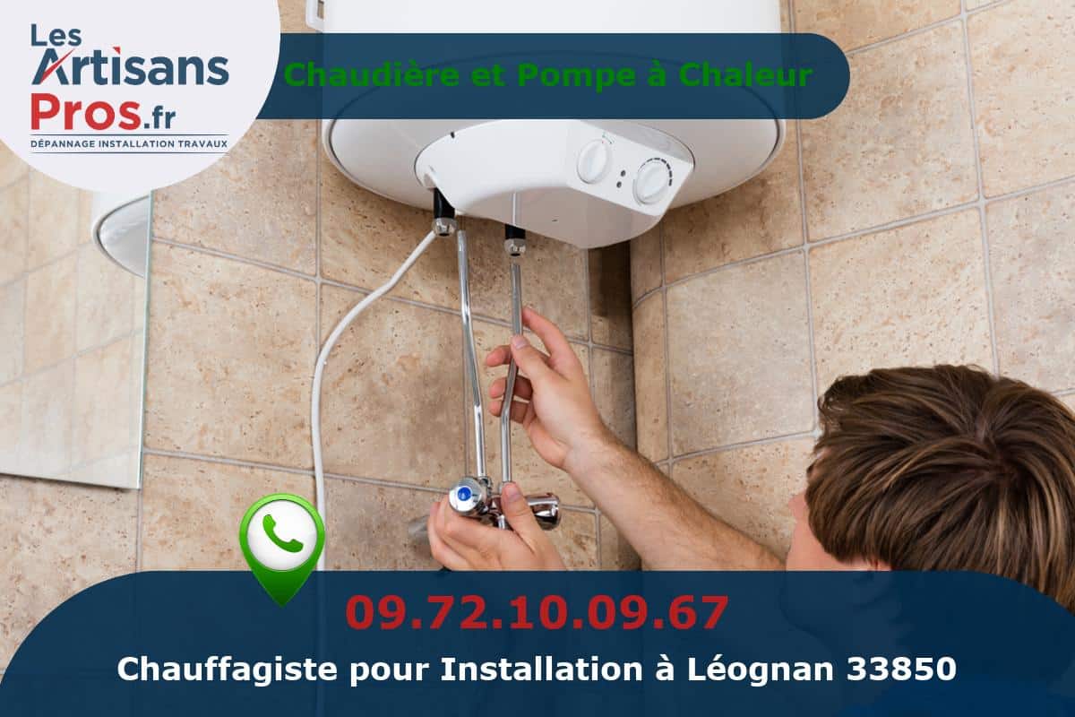 Installation de Chauffage Léognan