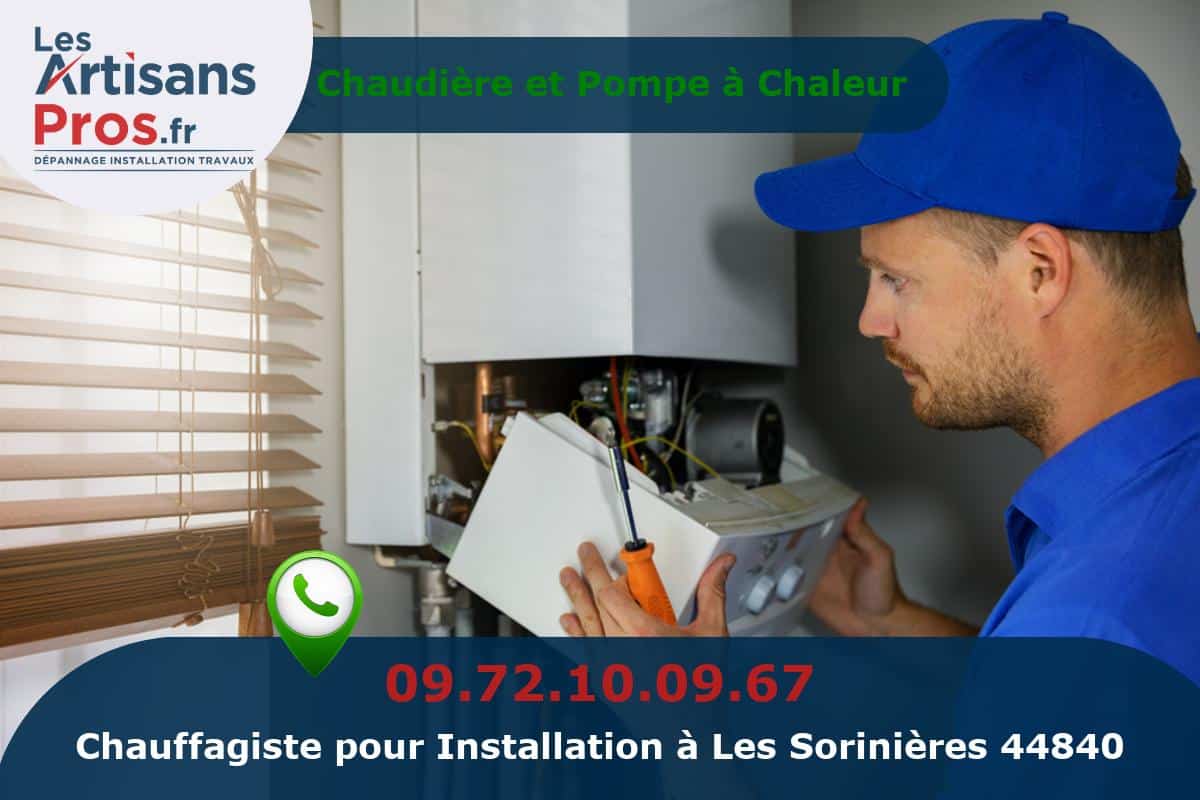 Installation de Chauffage Les Sorinières