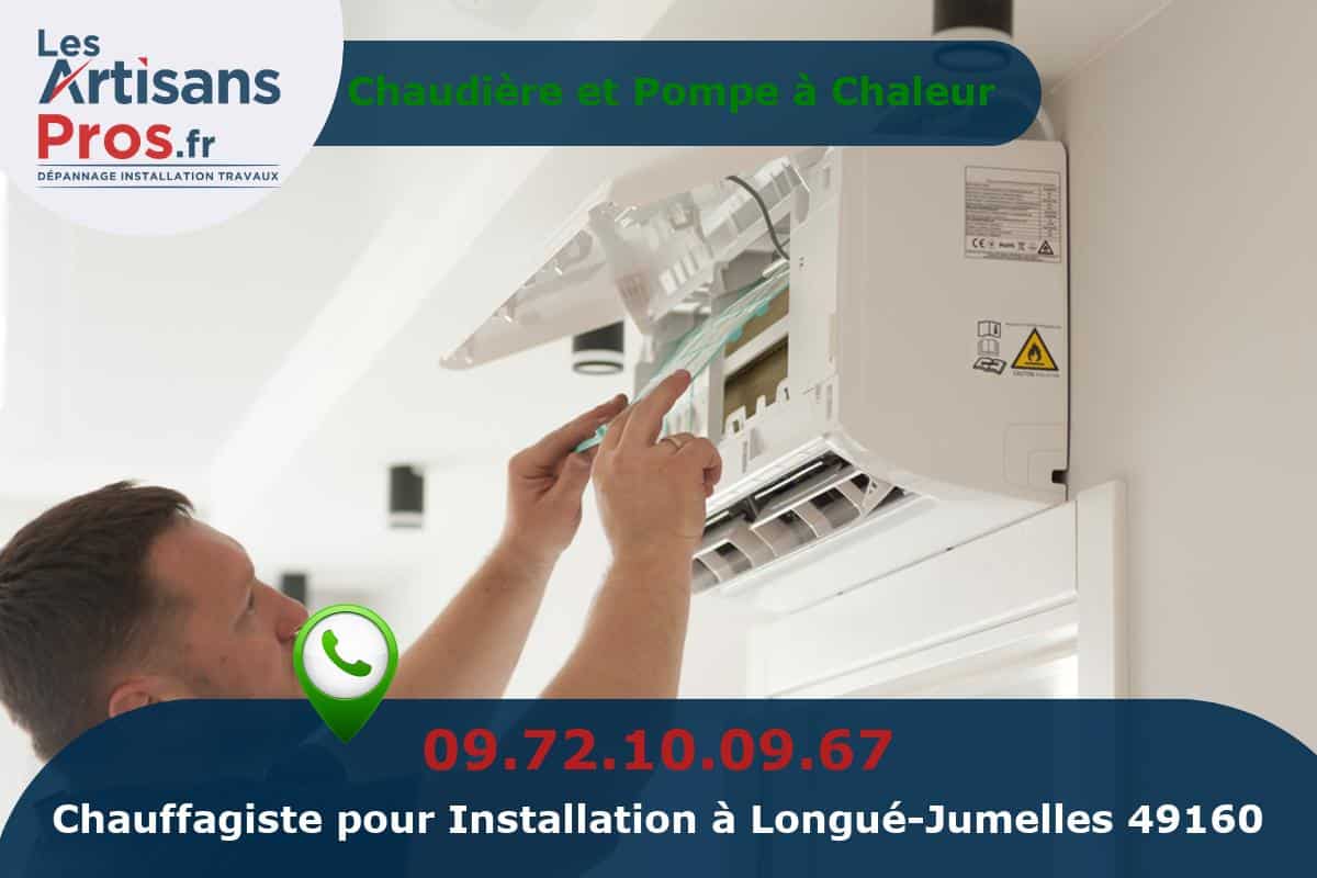 Installation de Chauffage Longué-Jumelles