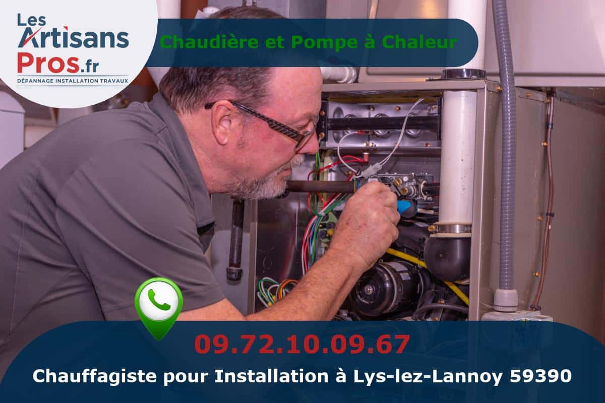 Installation de Chauffage Lys-lez-Lannoy