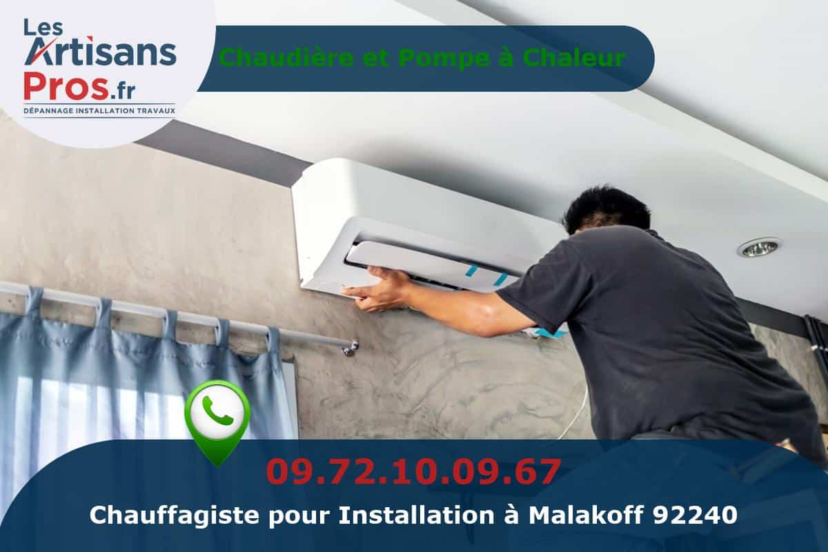 Installation de Chauffage Malakoff