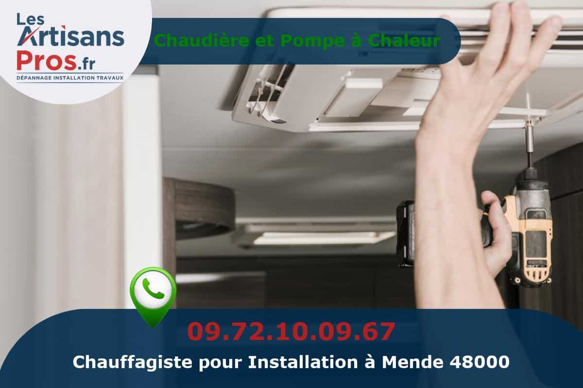 Installation de Chauffage Mende