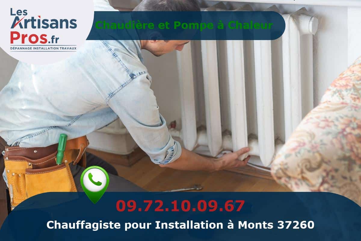Installation de Chauffage Monts