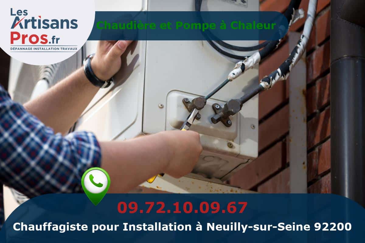 Installation de Chauffage Neuilly-sur-Seine