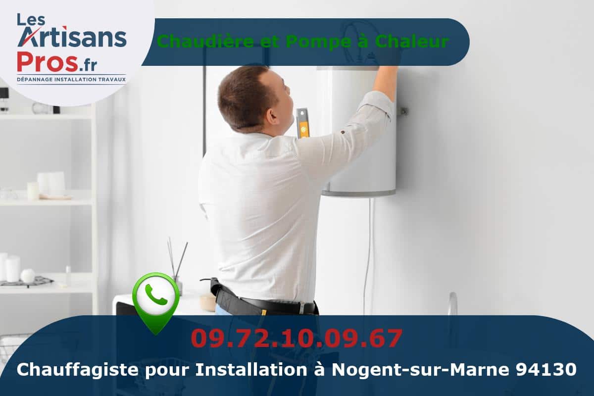 Installation de Chauffage Nogent-sur-Marne