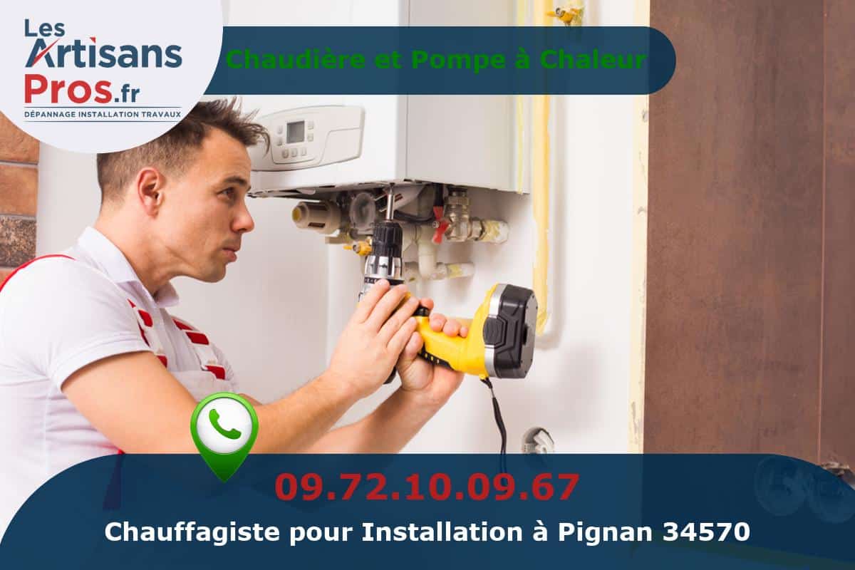 Installation de Chauffage Pignan