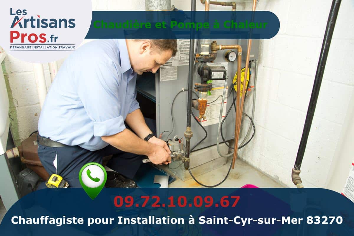 Installation de Chauffage Saint-Cyr-sur-Mer