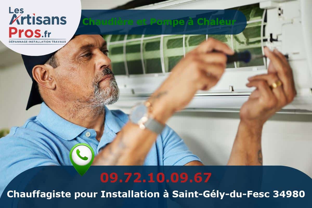 Installation de Chauffage Saint-Gély-du-Fesc