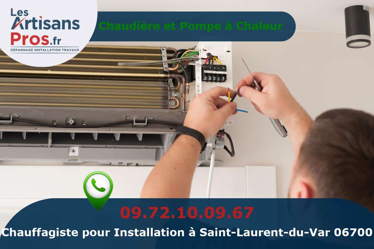 Installation de Chauffage Saint-Laurent-du-Var