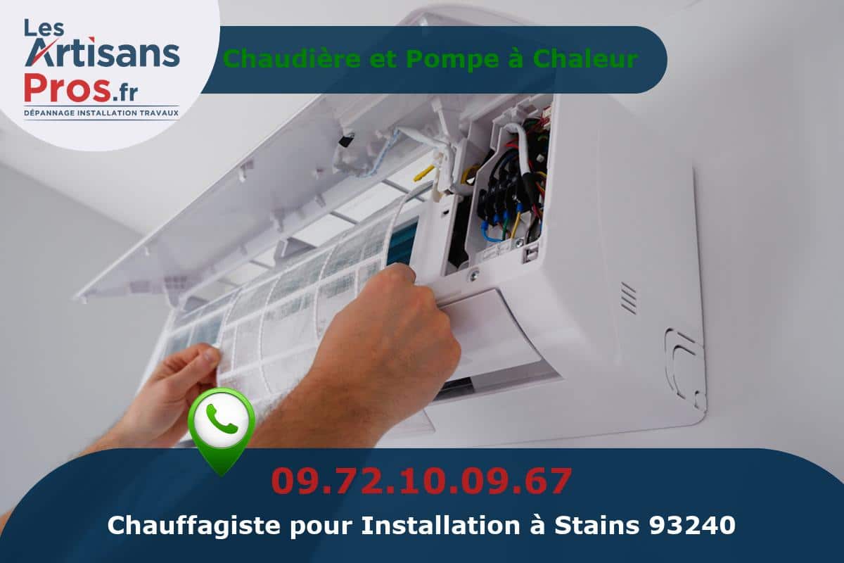 Installation de Chauffage Stains