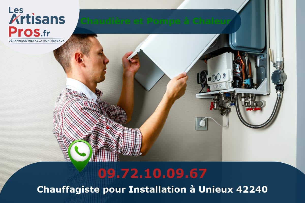 Installation de Chauffage Unieux