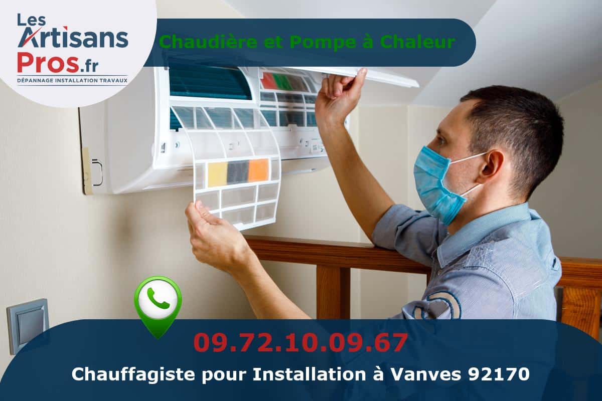 Installation de Chauffage Vanves