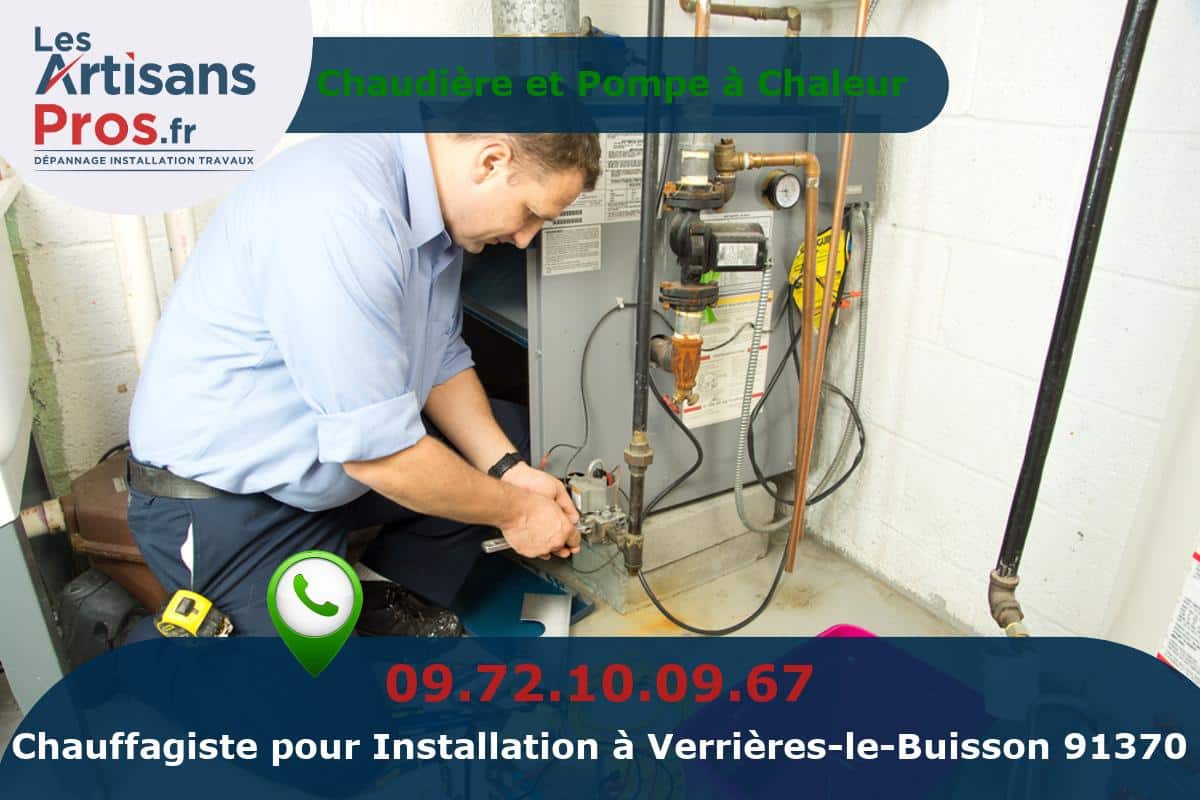 Installation de Chauffage Verrières-le-Buisson