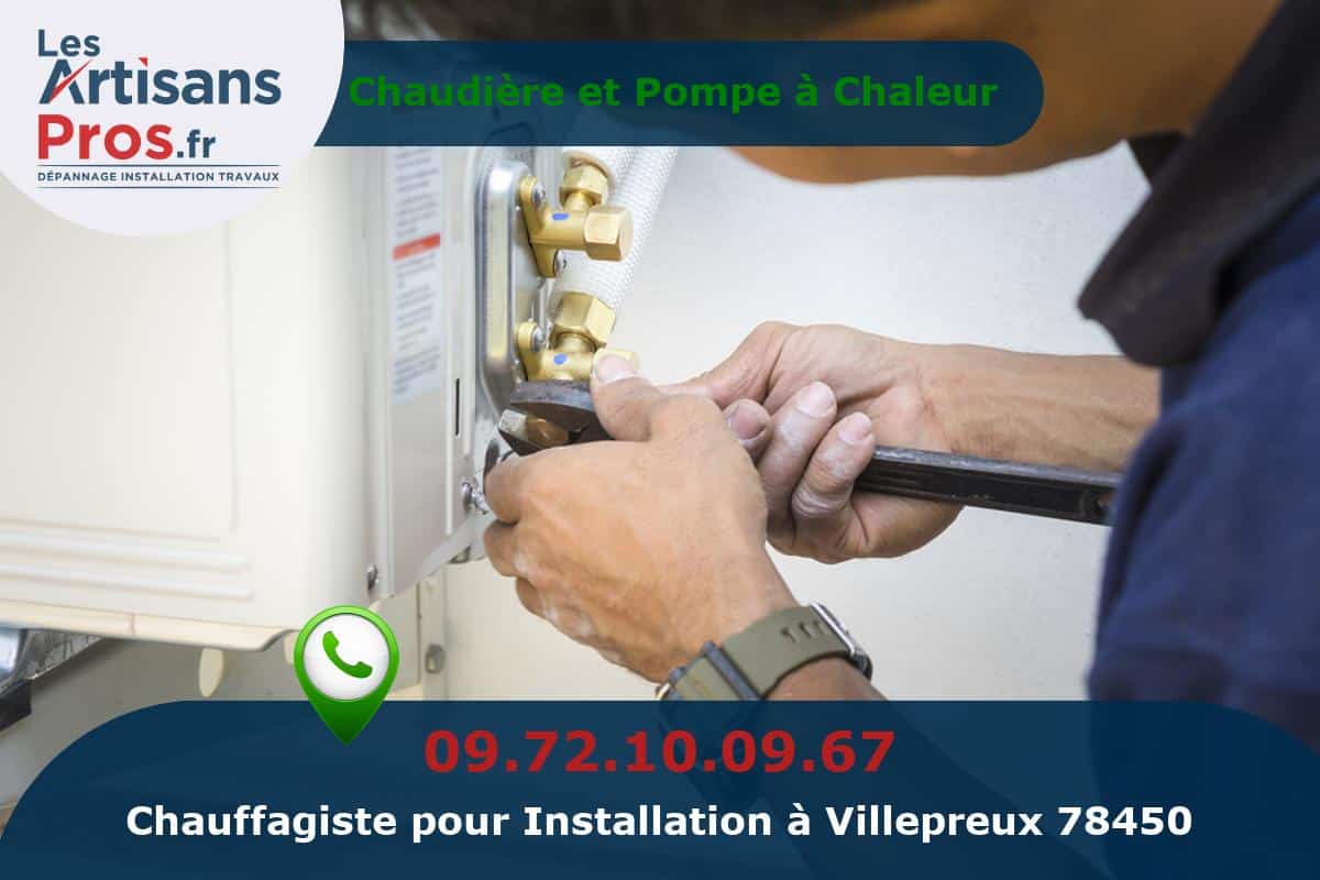 Installation de Chauffage Villepreux