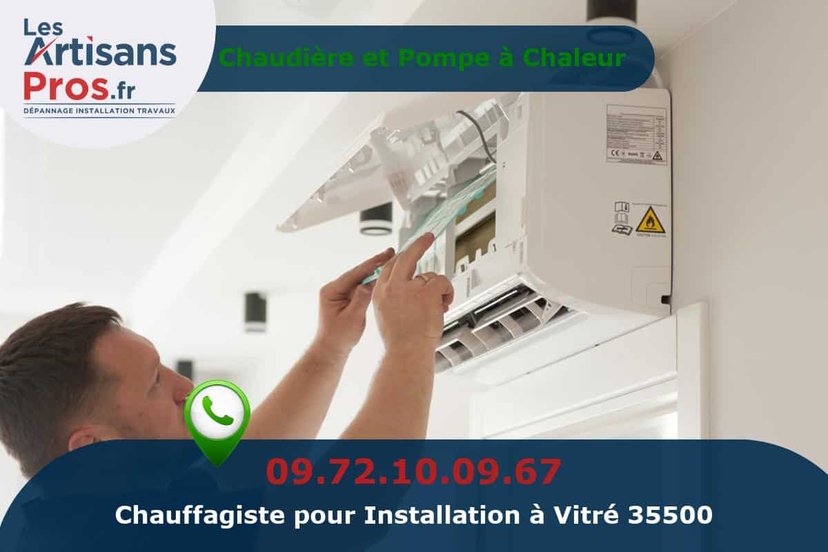 Installation de Chauffage Vitré