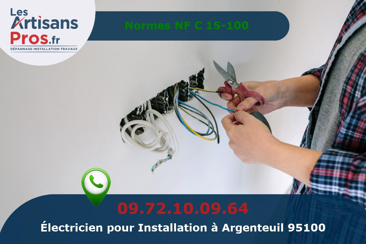 Installation Électrique Argenteuil