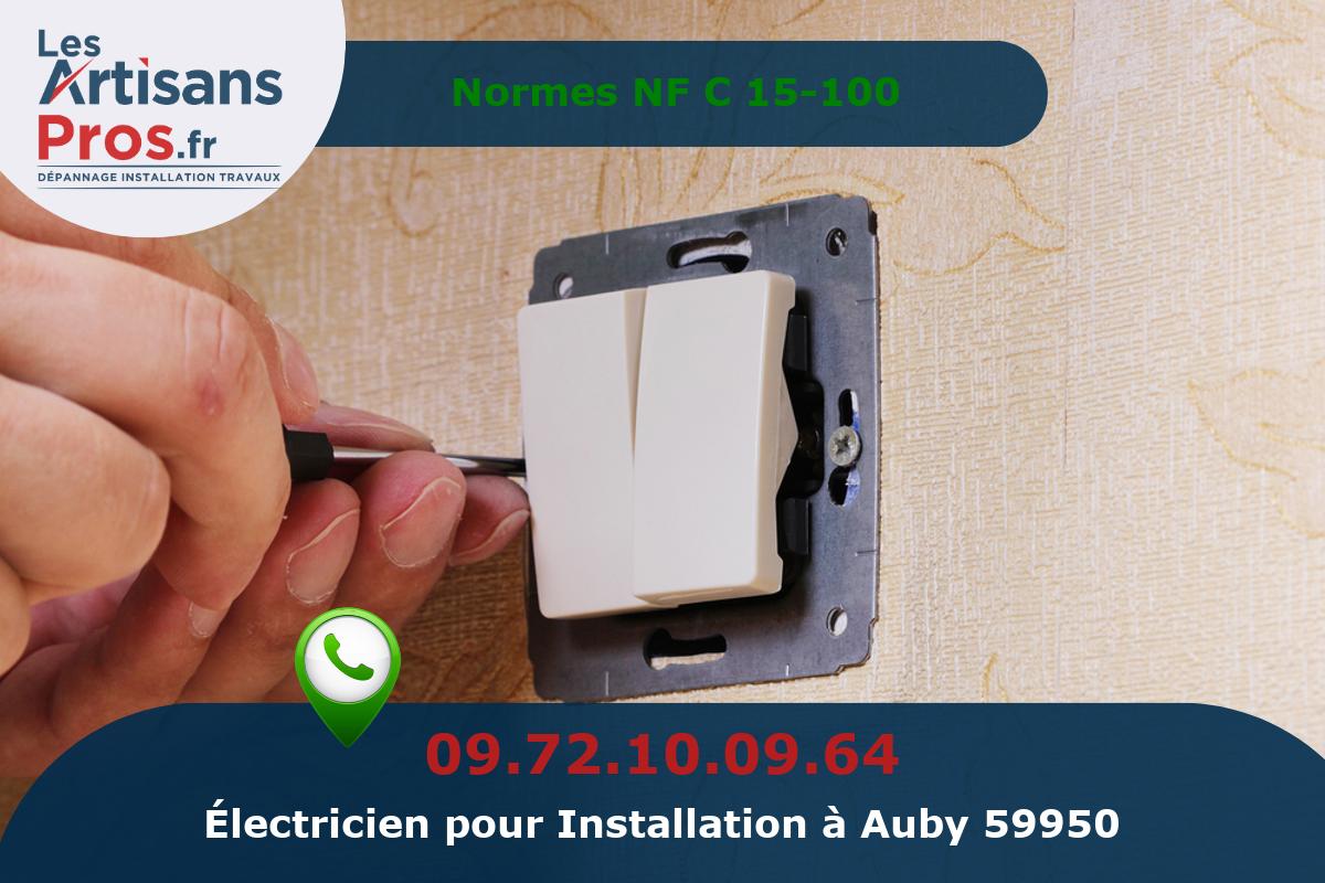 Installation Électrique Auby