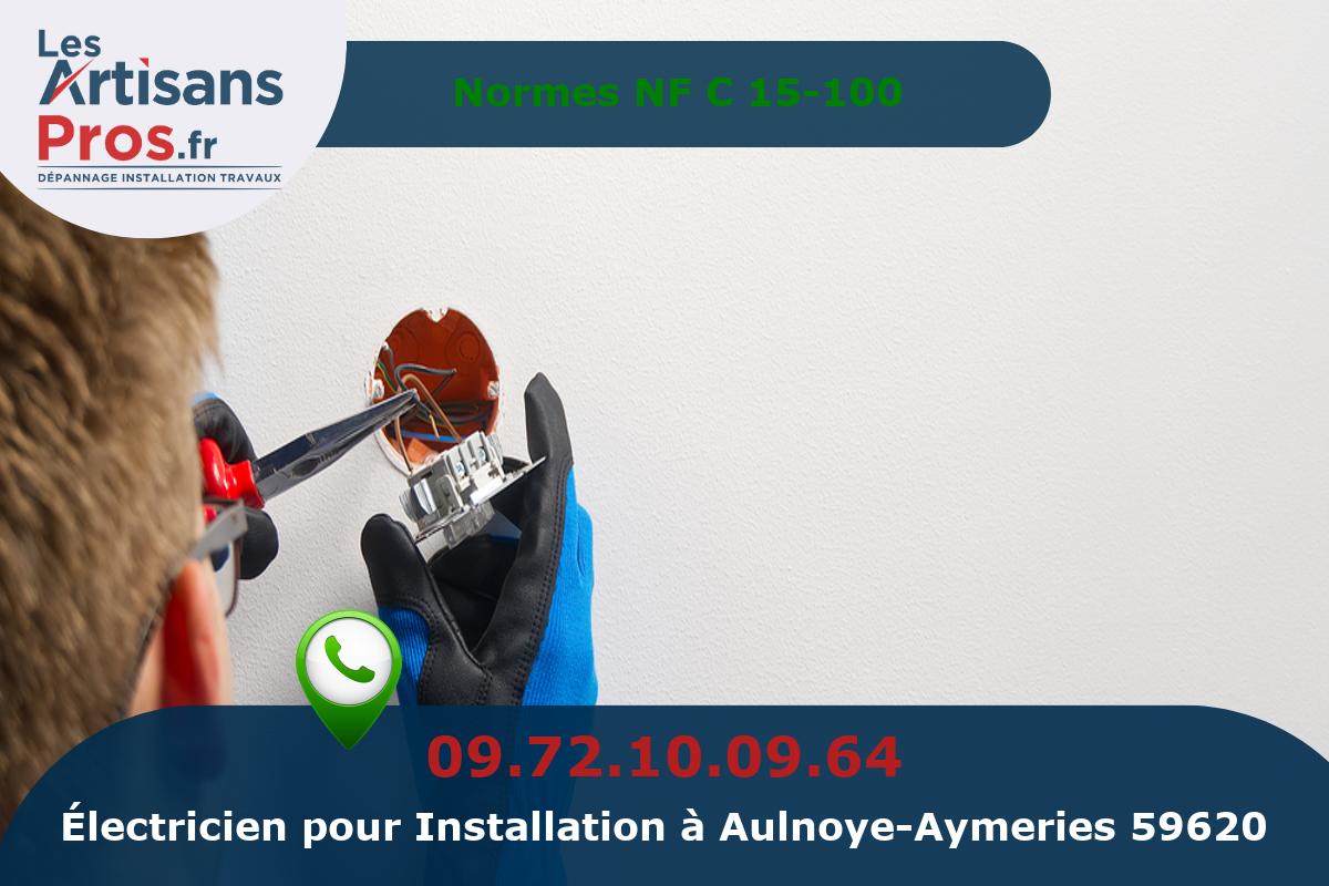 Installation Électrique Aulnoye-Aymeries