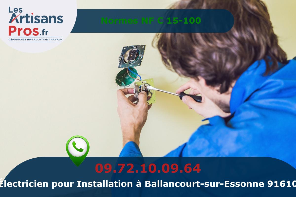 Installation Électrique Ballancourt-sur-Essonne