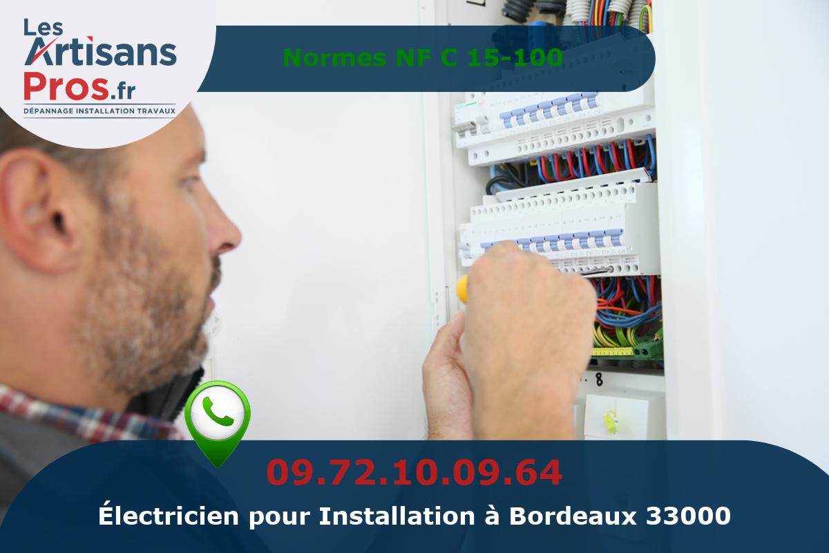 Installation Électrique Bordeaux