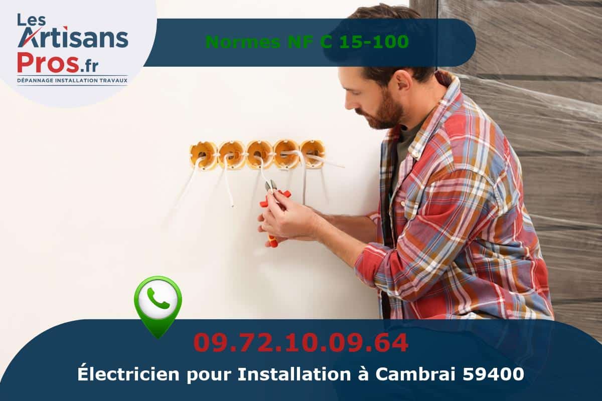 Installation Électrique Cambrai