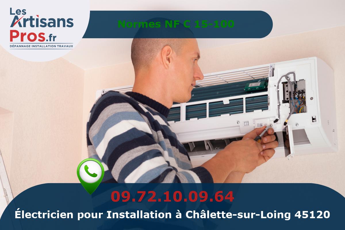 Installation Électrique Châlette-sur-Loing