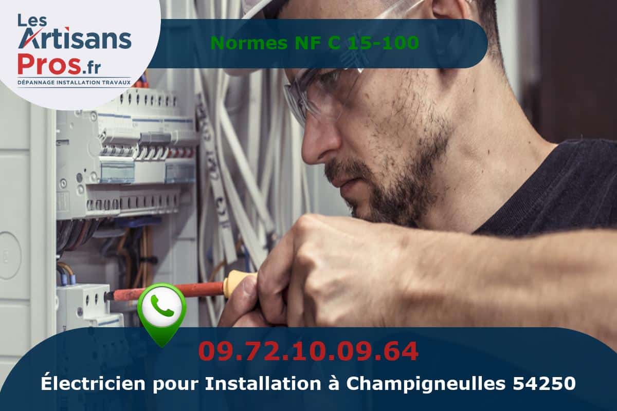 Installation Électrique Champigneulles