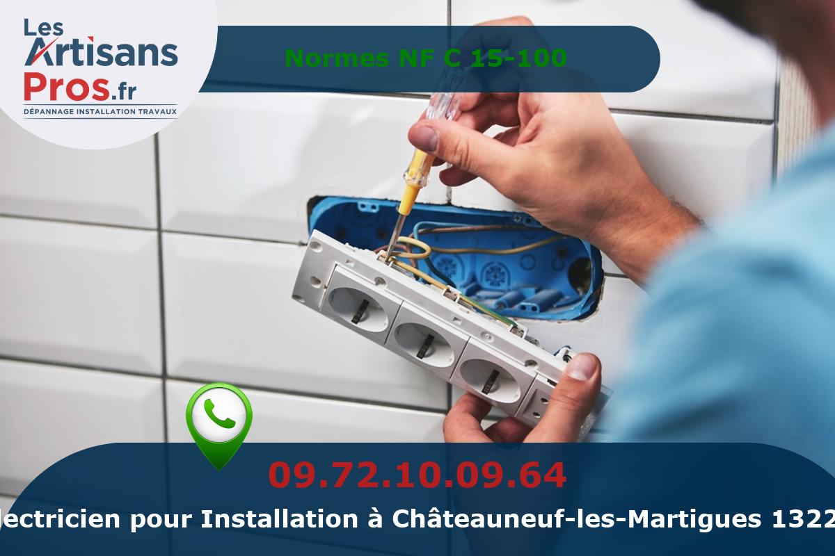Installation Électrique Châteauneuf-les-Martigues