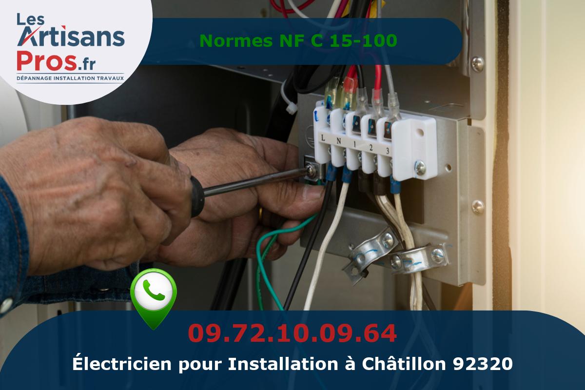 Installation Électrique Châtillon