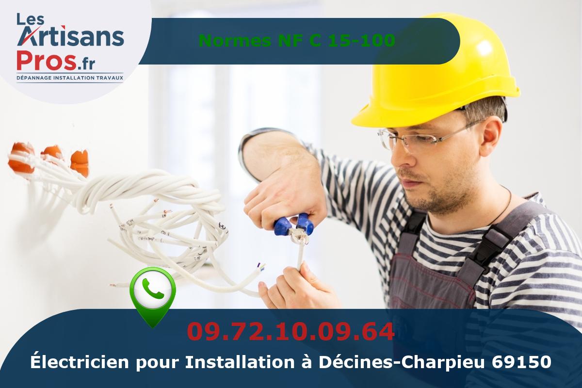 Installation Électrique Décines-Charpieu