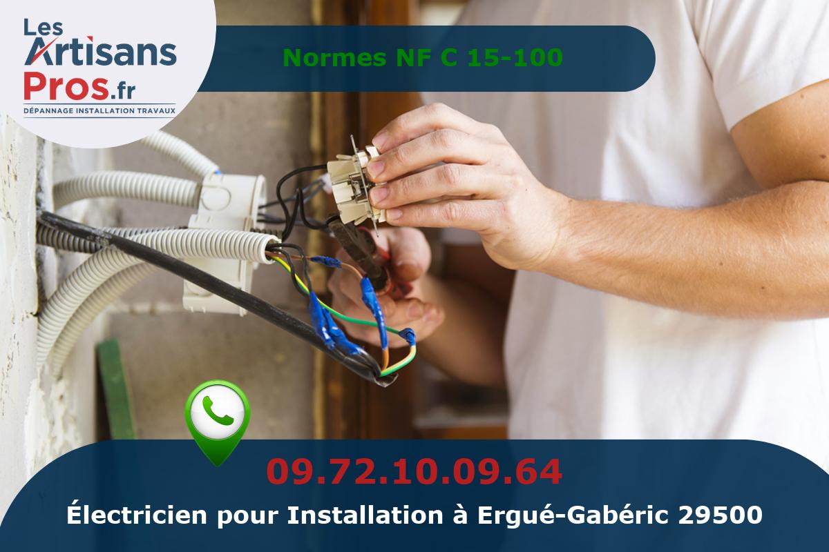 Installation Électrique Ergué-Gabéric