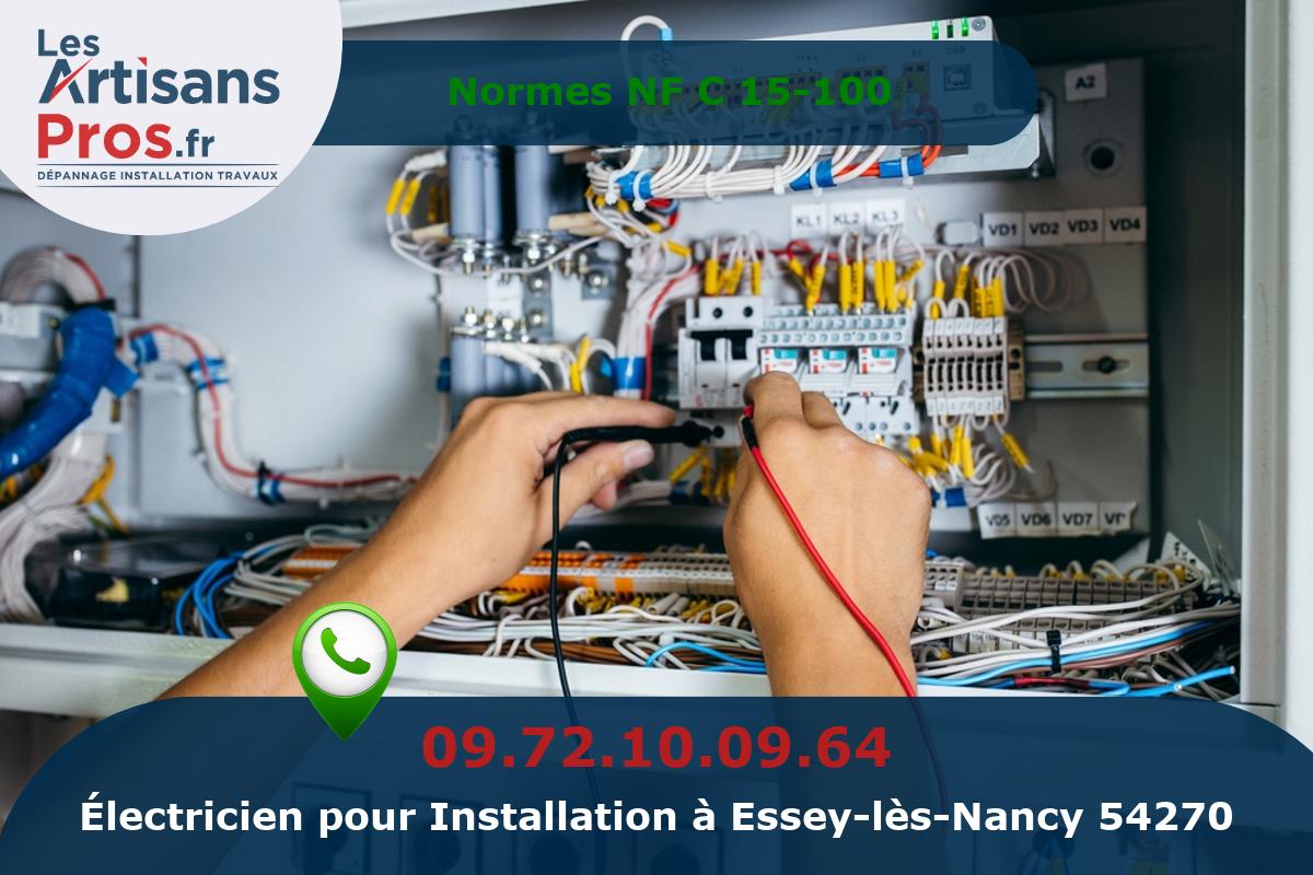 Installation Électrique Essey-lès-Nancy
