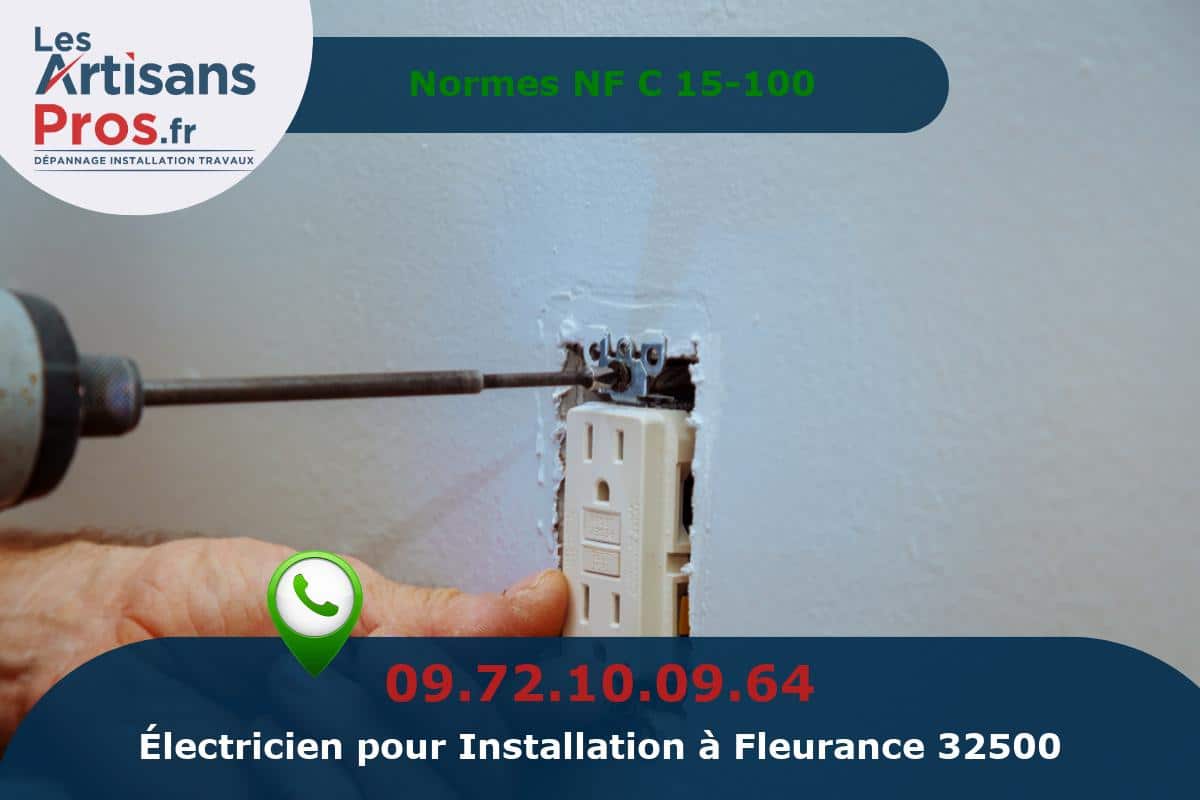 Installation Électrique Fleurance