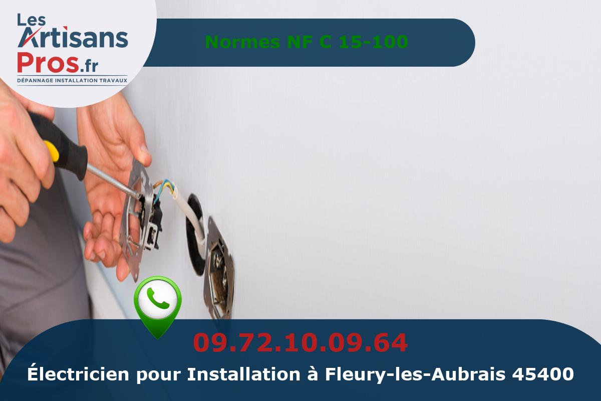 Installation Électrique Fleury-les-Aubrais