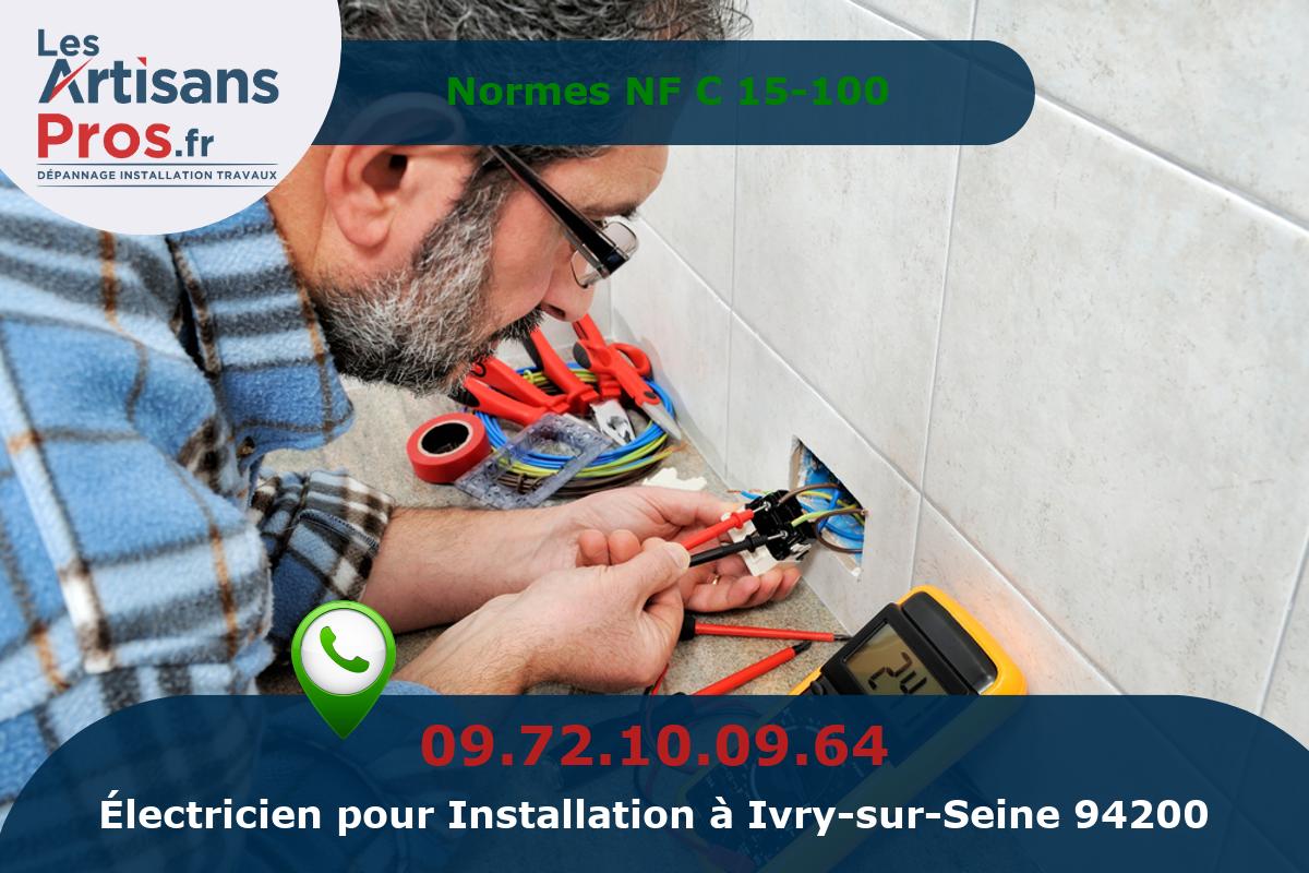 Installation Électrique Ivry-sur-Seine