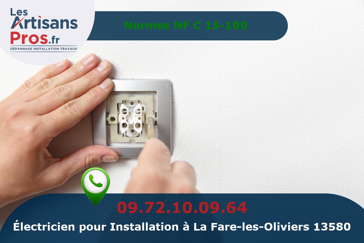 Installation Électrique La Fare-les-Oliviers