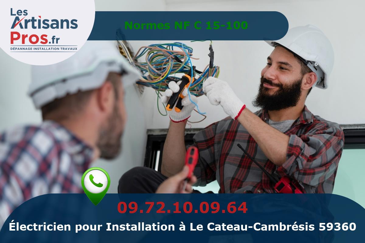 Installation Électrique Le Cateau-Cambrésis
