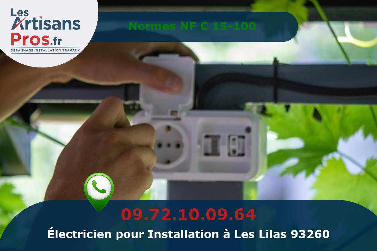 Installation Électrique Les Lilas